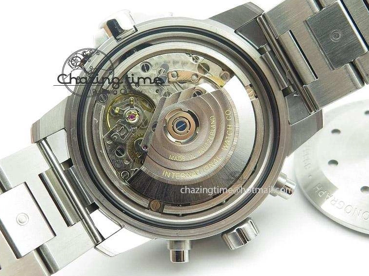 MIROTIME 0806 Versatile Aquatimer Chrono IW376803 V6F 1:1 Best Edition White Dial On SS Bracelet A 7359